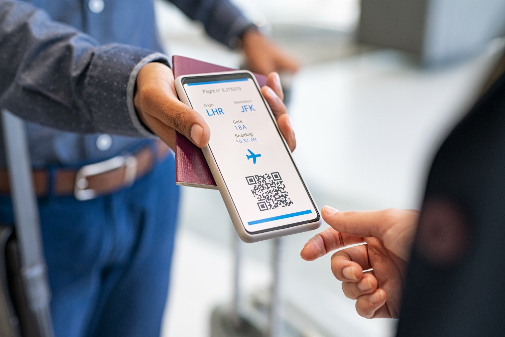 Airport QR code